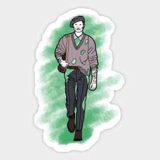 Fashion model Dior 5 Sticker